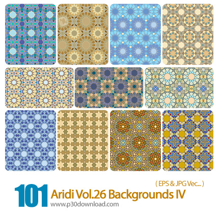 دانلود اریدی وکتور بک گراند - Aridi Vol.26 Backgrounds IV