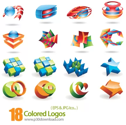 دانلود لوگو رنگی - Colored Logos 