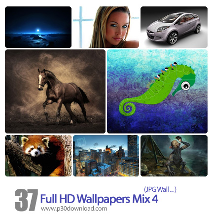 دانلود والپیپر های ترکیبی زیبا و متنوع - Full HD Wallpapers Mix 04