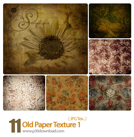 دانلود بافت کاغذ قدیمی - Old Paper Texture 01  