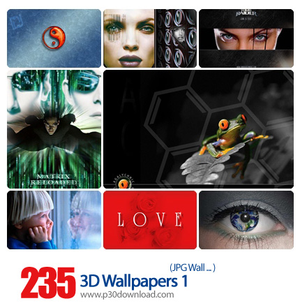 دانلود والپیپر سه بعدی - 3D Wallpapers 01