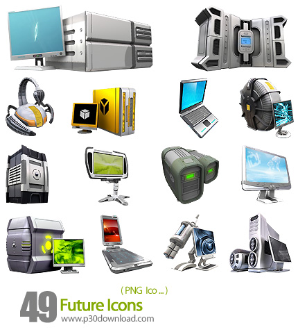 دانلود آیکون آینده - Future Icons    