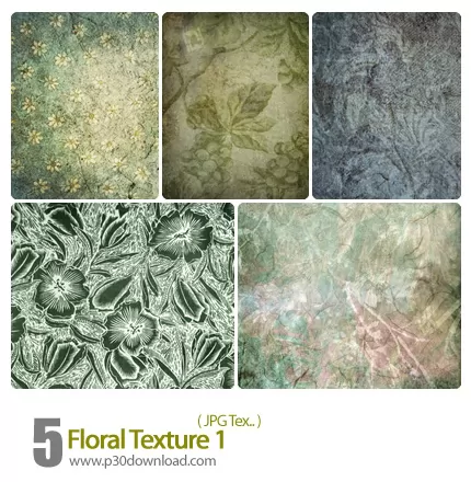 دانلود بافت گل دار - Floral Texture 01  