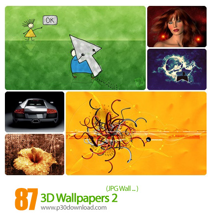 دانلود والپیپر سه بعدی - 3D Wallpapers 02