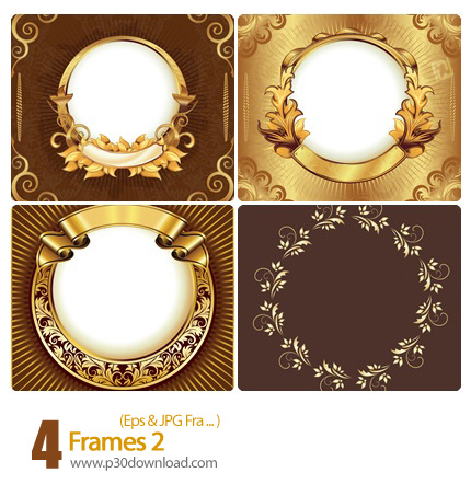 دانلود فرم وکتور - Frames 02