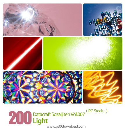 دانلود مجموعه عکس های نور - Datacraft Sozaijiten Vol.007 Light