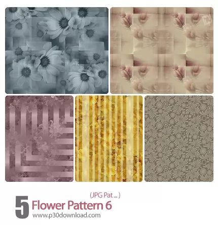 دانلود پترن گل دار - Flower Pattern 06