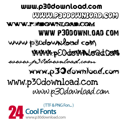 دانلود فونت های انگلیسی جالب - Cool Fonts