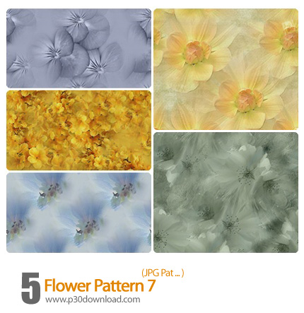 دانلود پترن گل دار - Flower Pattern 07