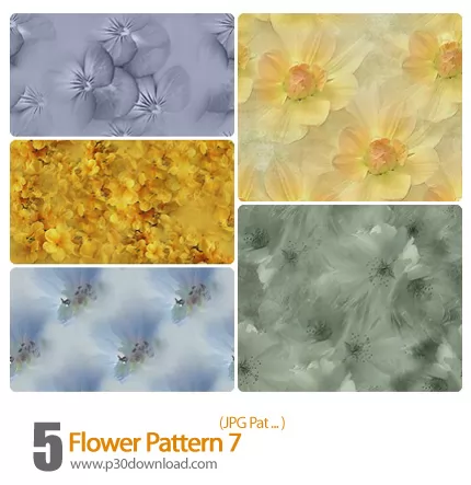 دانلود پترن گل دار - Flower Pattern 07