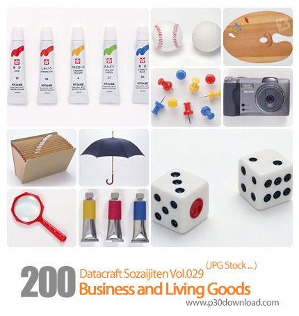 دانلود مجموعه عکس های وسایل تجاری و زندگی - Datacraft Sozaijiten Vol.029 Business and Living Goods