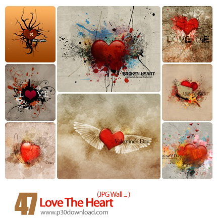 دانلود والپیپر های رمانتیک - Love The Heart