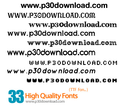 دانلود فونت های انگلیسی با کیفیت بالا - High Quality Fonts