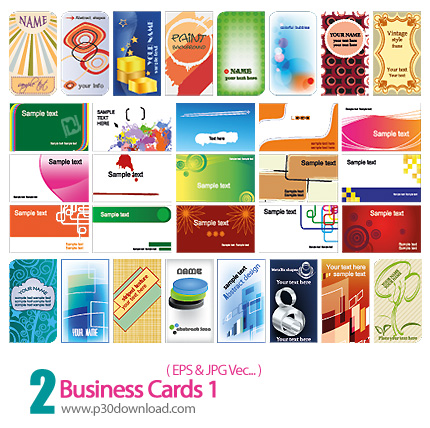 دانلود کارت ویزیت تجاری - Business Cards 01