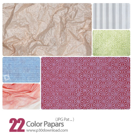 دانلود پترن کاغذ رنگی - Color Papars