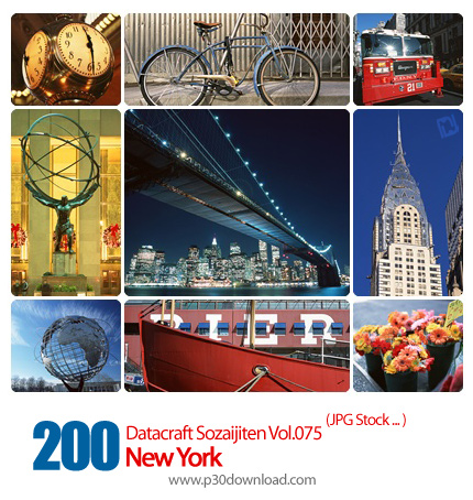 دانلود مجموعه عکس های نیویورک - Datacraft Sozaijiten Vol.075 New York