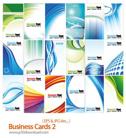 دانلود کارت ویزیت تجاری - Business Cards 02