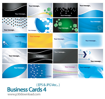دانلود کارت ویزیت تجاری - Business Cards 04