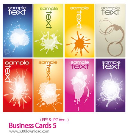 دانلود کارت ویزیت تجاری - Business Cards 05