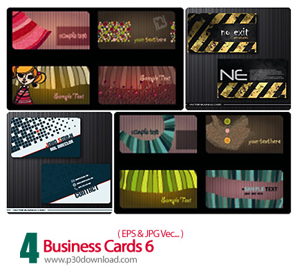 دانلود کارت ویزیت تجاری - Business Cards 06