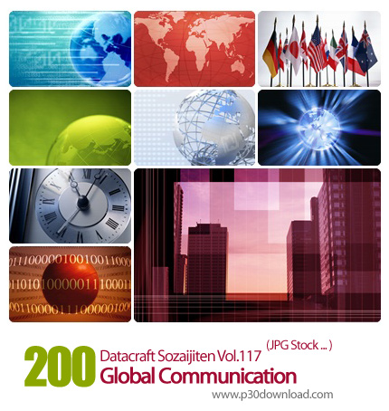 دانلود مجموعه عکس های ارتباطات جهانی - Datacraft Sozaijiten Vol.117 Global Communication