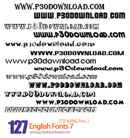 دانلود فونت های انگلیسی - English Fonts 07