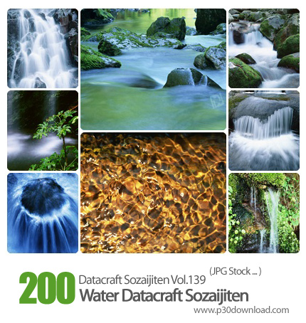 دانلود مجموعه عکس های آب - Datacraft Sozaijiten Vol.139 Water Datacraft Sozaijiten
