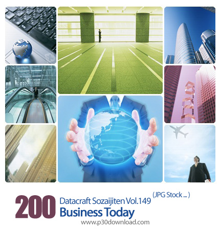 دانلود مجموعه عکس های تجارت امروزی - Datacraft Sozaijiten Vol.149 Business Today