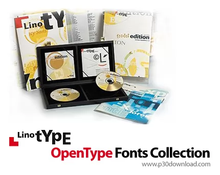 دانلود Linotype OpenType Font Collection - مجموعه کامل فونت انگلیسی لاینوتایپ با فرمت اوپن تایپ