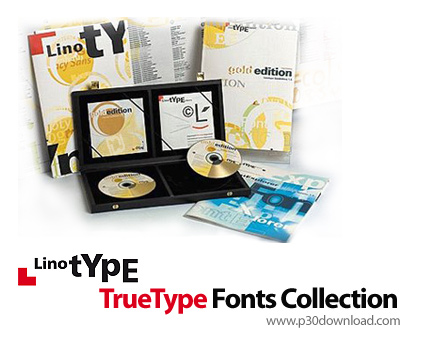 دانلود Linotype v1.7 TrueType Fonts Collection - مجموعه کامل فونت انگلیسی لاینوتایپ با فرمت ترو تایپ
