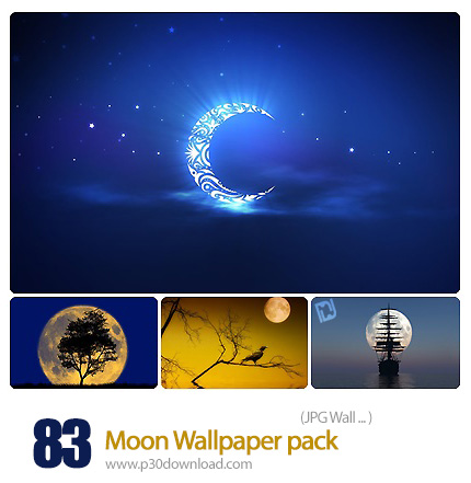 دانلود والپیپر های ماه - Moon Wallpaper pack