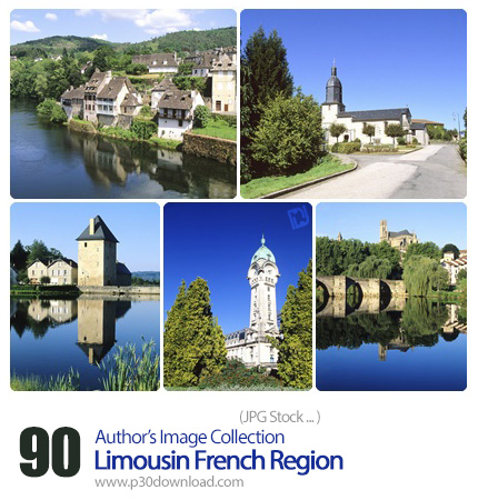 دانلود مجموعه تصاویر با کیفیت مکان های دیدنی لیموزین در فرانسه - Author's Image Collection Limousin 