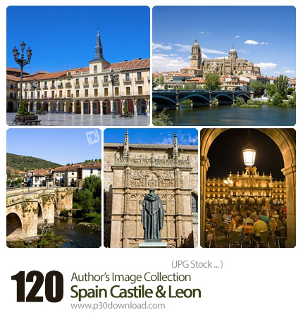 دانلود مجموعه تصاویر با کیفیت مکان های دیدنی کاستیا و لئون در اسپانیا - Author's Image Collection Sp
