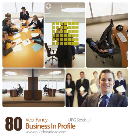 دانلود مجموعه تصاویر با کیفیت نمایش کسب و کار - Veer Fancy Business In Profile