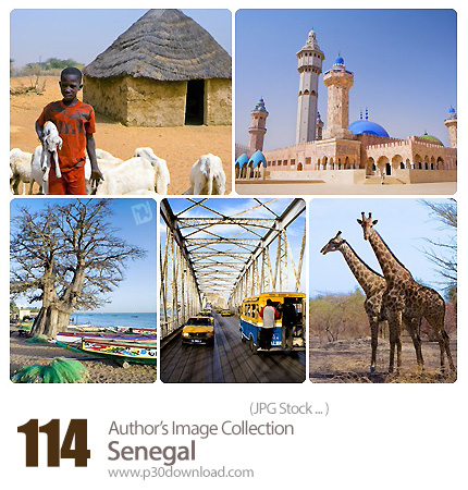 دانلود مجموعه تصاویر با کیفیت مکان های دیدنی سنگال - Author's Image Collection Senegal