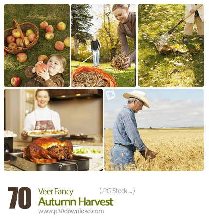 دانلود مجموعه تصاویر با کیفیت مراسم آخر پاییز با خانواده - Veer Fancy Autumn Harvest