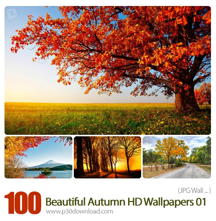 دانلود مجموعه والپیپرهای پاییزی - 100 Beautiful Autumn HD Wallpapers 01
