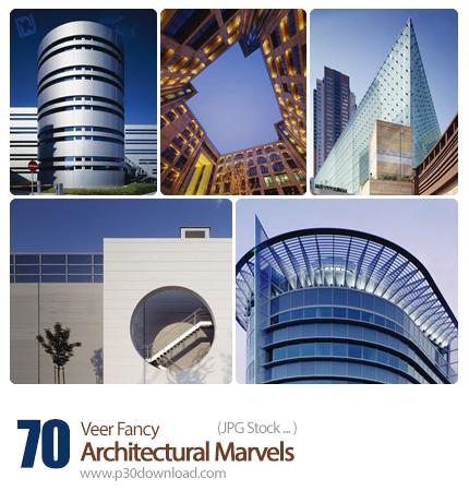 دانلود مجموعه تصاویر با کیفیت معماری های مدرن - Veer Fancy Architectural Marvels