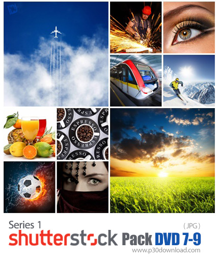 دانلود Shutterstock Pack 01: DVD7-9 - مجموعه عظیم تصاویر شاتر استوک - سری اول - دی وی دی 7 تا 9