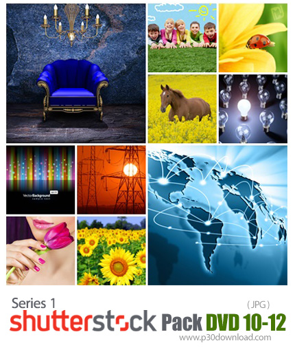 دانلود Shutterstock Pack 01: DVD10-12 - مجموعه عظیم تصاویر شاتر استوک - سری اول - دی وی دی 10 تا 12