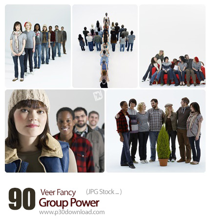 دانلود مجموعه تصاویر با کیفیت گروه های قدرتمند مردم - Veer Fancy Group Power
