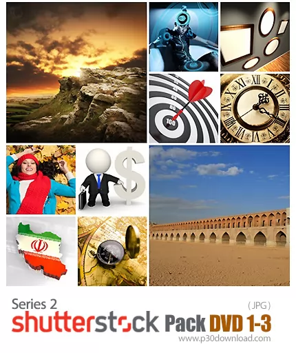 دانلود Shutterstock Pack 02: DVD1-3 - مجموعه عظیم تصاویر شاتر استوک - سری دوم - دی وی دی 1 تا 3