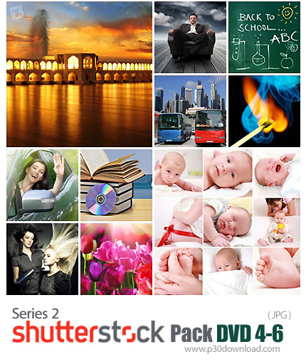 دانلود Shutterstock Pack 02: DVD4-6 - مجموعه عظیم تصاویر شاتر استوک - سری دوم - دی وی دی 4 تا 6