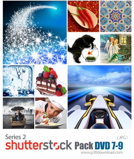 دانلود Shutterstock Pack 02: DVD7-9 - مجموعه عظیم تصاویر شاتر استوک - سری دوم - دی وی دی 7 تا 9