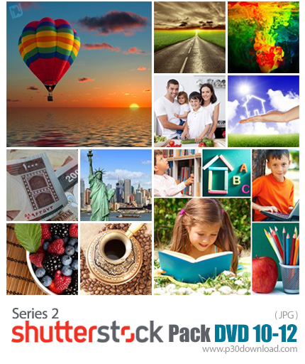 دانلود Shutterstock Pack 02: DVD10-12 - مجموعه عظیم تصاویر شاتر استوک - سری دوم - دی وی دی 10 تا 12