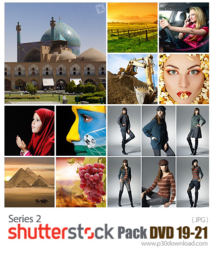 دانلود Shutterstock Pack 02: DVD19-21 - مجموعه عظیم تصاویر شاتر استوک - سری دوم - دی وی دی 21 تا 19