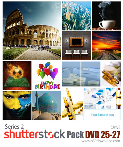 دانلود Shutterstock Pack 02: DVD25-27 - مجموعه عظیم تصاویر شاتر استوک - سری دوم - دی وی دی 25 تا 27