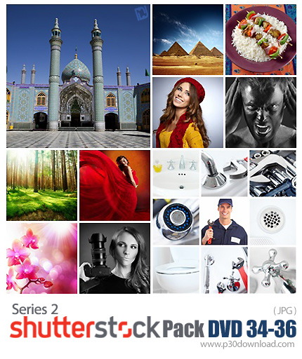 دانلود Shutterstock Pack 02: DVD34-36 - مجموعه عظیم تصاویر شاتر استوک - سری دوم - دی وی دی 34 تا 36