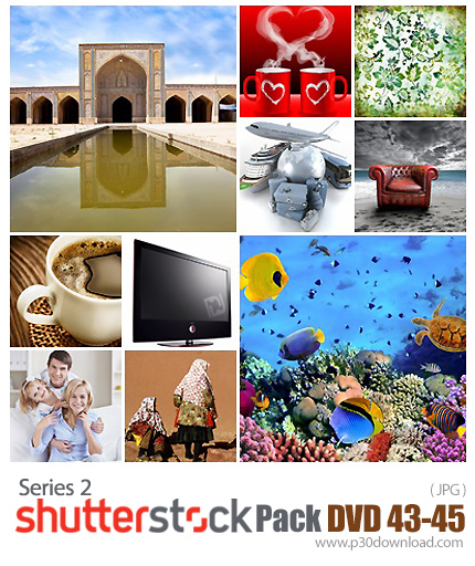 دانلود Shutterstock Pack 02: DVD 43-45 - مجموعه عظیم تصاویر شاتر استوک - سری دوم - دی وی دی 43 تا 45
