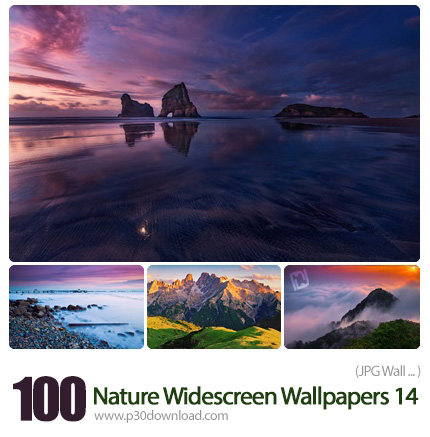 دانلود مجموعه والپیپرهای عریض طبیعت - Most Wanted Nature Widescreen Wallpapers 14